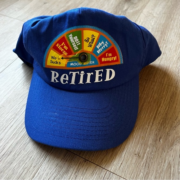 Vintage Other - Vintage Novelty Retired Hat